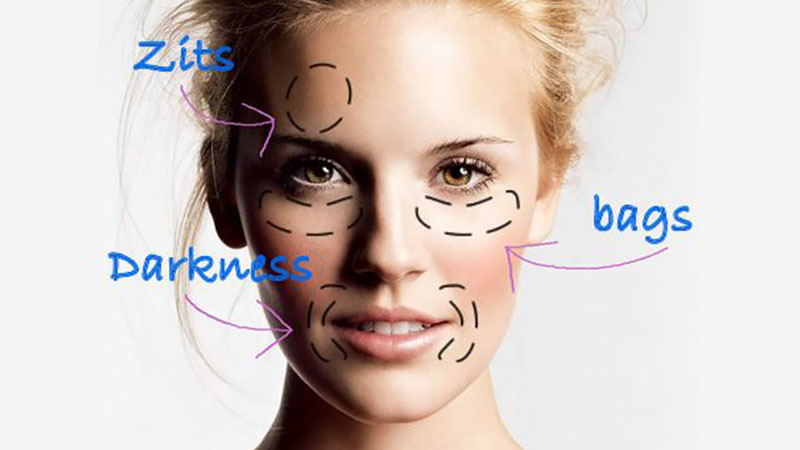 Where to Apply Concealer